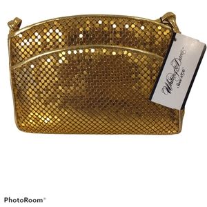 Vintage Whiting & Davis Metallic Mesh Evening Purse